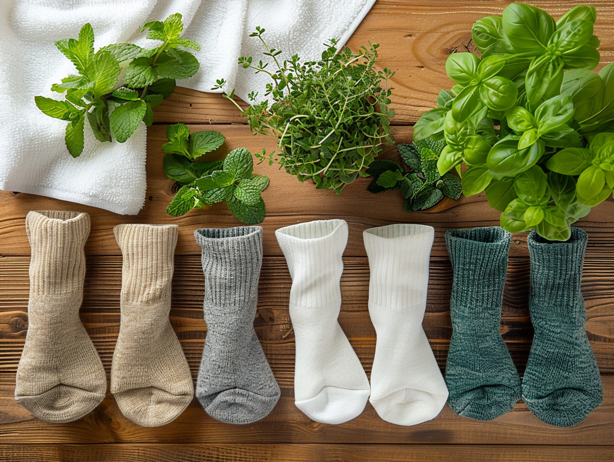 chaussettes anti-transpiration